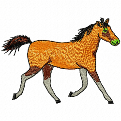 Horses Embroidery Design 7 Horses Embroidery Design 7
